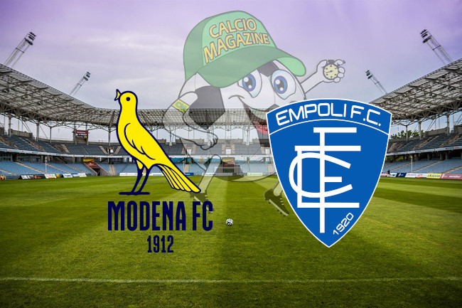 Modena Empoli cronaca diretta live risultato in tempo reale