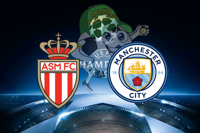 Monaco Manchester City cronaca diretta live risultato in tempo reale