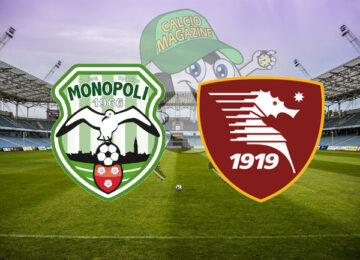 Monopoli Salernitana cronaca diretta live risultato in tempo reale