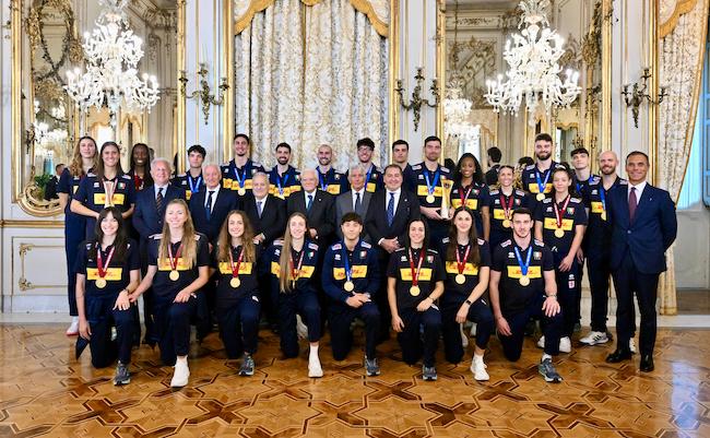 nazionali volley mattarella