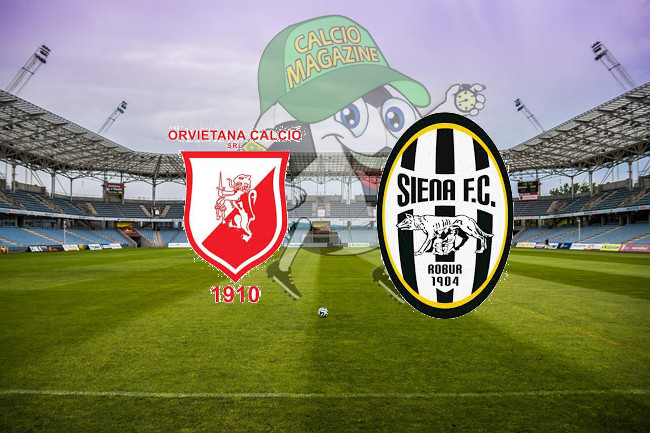 Orvietana Siena cronaca diretta live risultato in tempo reale