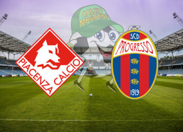 Piacenza Progresso cronaca diretta live risultato in tempo reale
