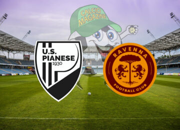 Pianese Ravenna cronaca diretta live risultato in tempo