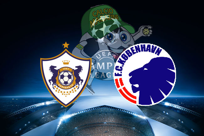 Qarabag Copenhagen cronaca diretta live risultato in tempo reale
