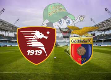 Salernitana Casertana cronaca diretta live risultato in tempo