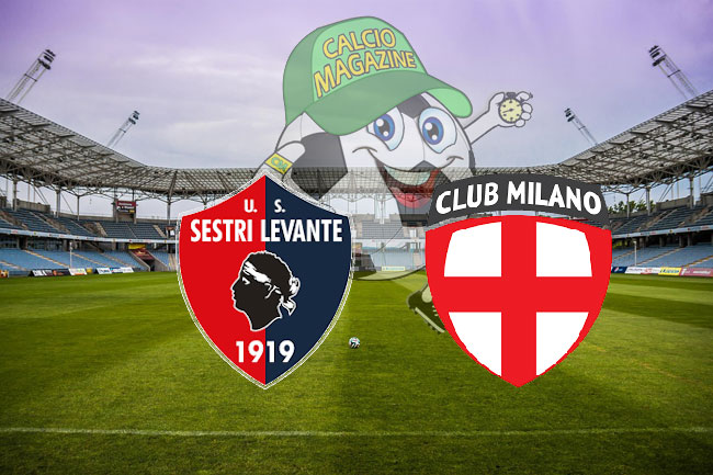 Sestri Levante Club Milano cronaca diretta live risultato in tempo reale