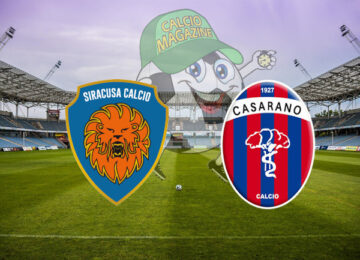 Siracusa Casarano cronaca diretta live risultato in tempo reale