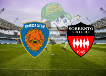 Siracusa Sorrento cronaca diretta live risultato in tempo reale