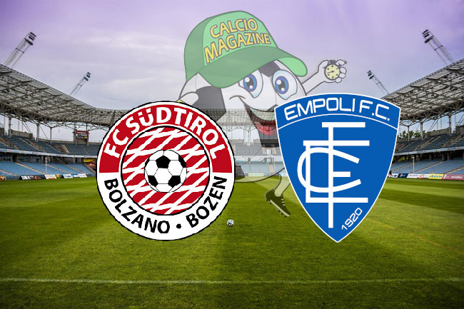 Sudtirol Empoli cronaca diretta live risultato in tempo reale