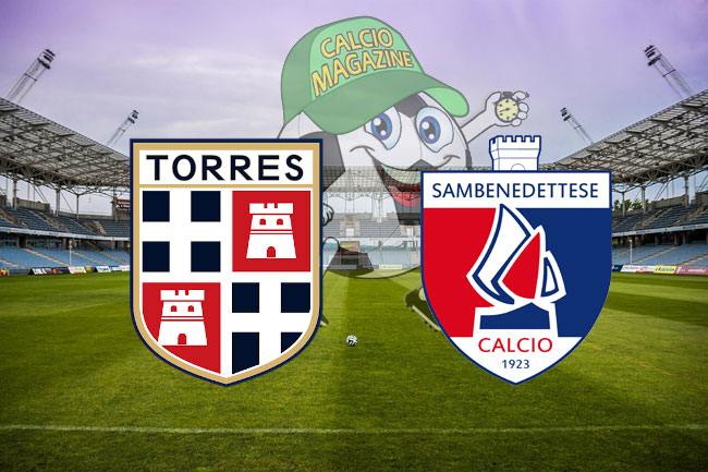 Torres Sambenedettese cronaca diretta live risultato in tempo reale