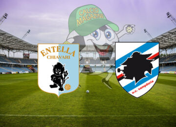 Virtus Entella Sampdoria cronaca diretta live risultato in tempo reale