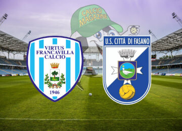Virtus Francavilla Città di Fasano cronaca diretta live risultato in tempo reale