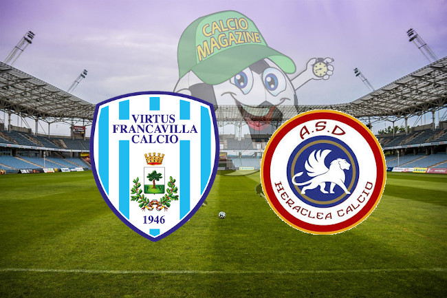 Virtus Francavilla Heraclea cronaca diretta live risultato in tempo reale
