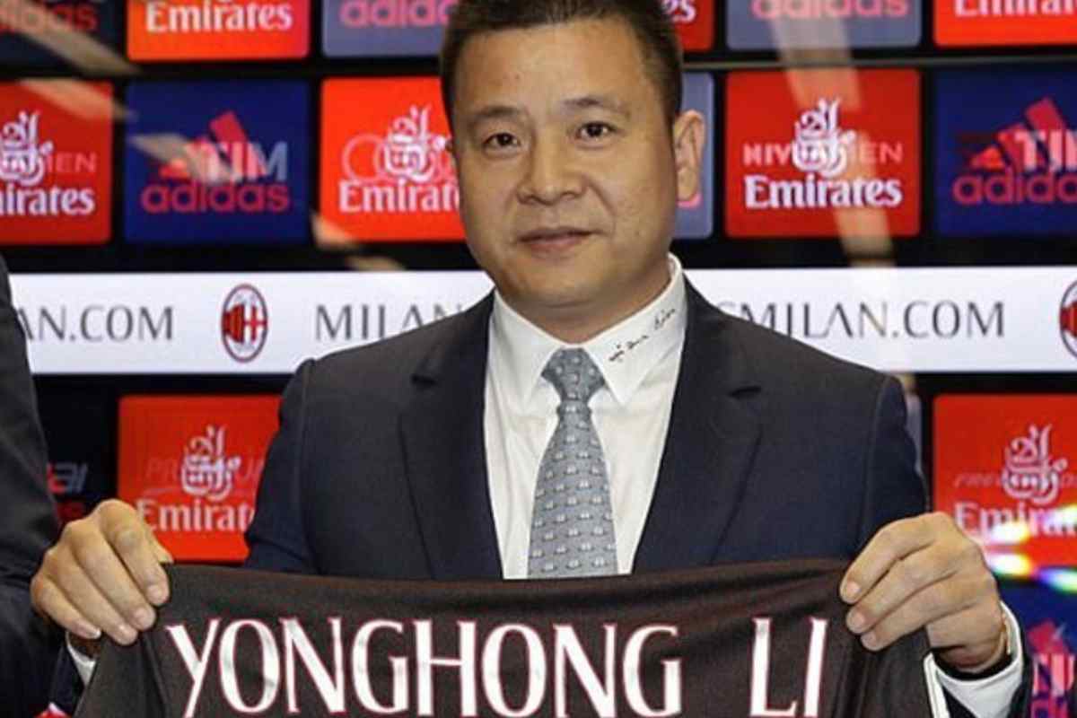 Yonghong Li ex MIlan