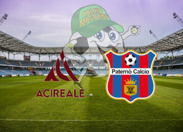 Acireale Paternò cronaca diretta live risultato in tempo reale