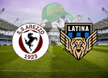 Arezzo Latina cronaca diretta live risultato in tempo reale