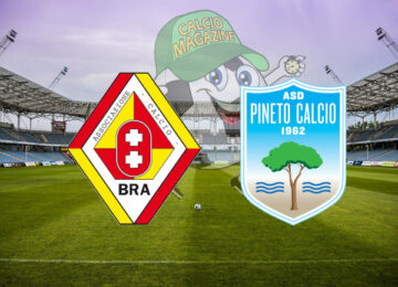 Bra Pineto cronaca diretta live risultato in tempo reale