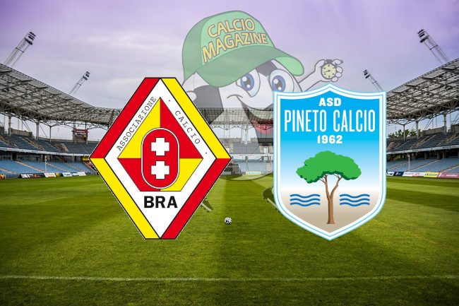 Bra Pineto cronaca diretta live risultato in tempo reale