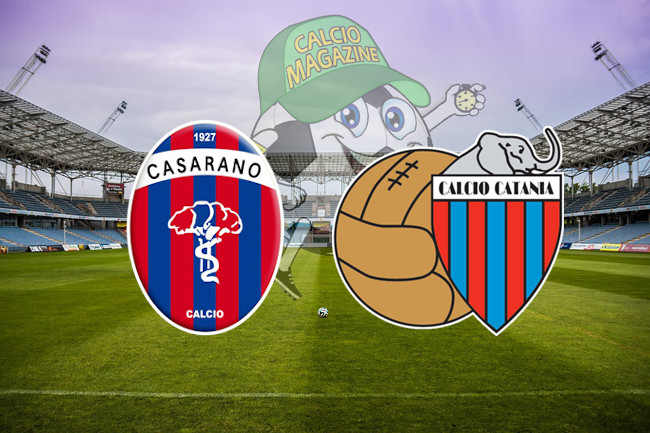 Casarano Catania cronaca diretta live risultato in tempo reale