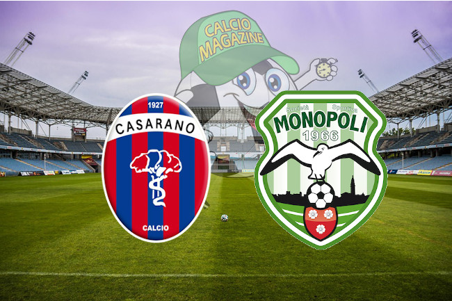 Casarano Monopoli cronaca diretta live risultato in tempo reale