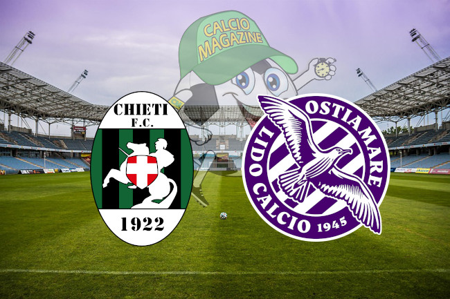 Chieti Ostiamare cronaca diretta live risultato in tempo reale