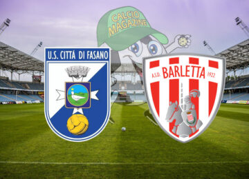 Città di Fasano Barletta cronaca diretta live risultato in tempo reale