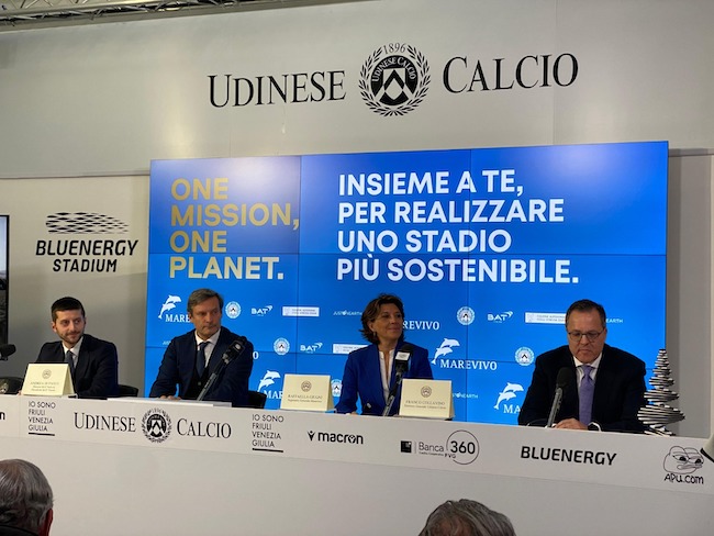 conferenza udinese calcio