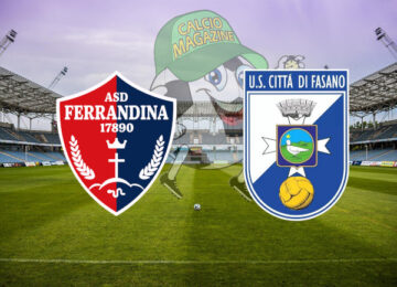 Ferrandina Città di Fasano cronaca diretta live risultato in tempo reale