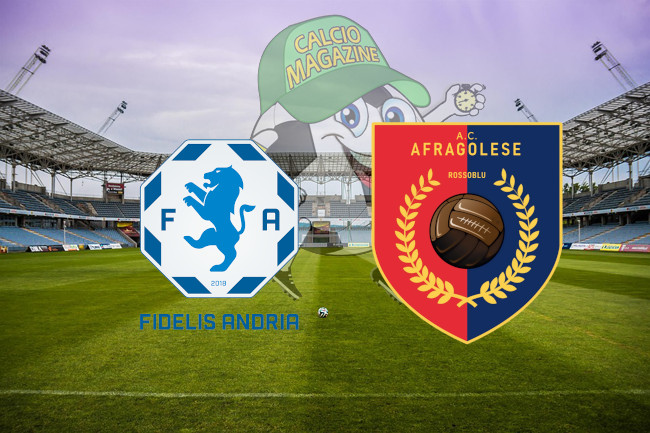 Fidelis Andria Afragolese cronaca diretta live risultato in tempo reale