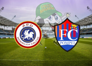 Heraclea Pompei cronaca diretta live risultato in tempo reale