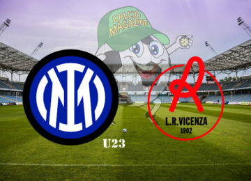 Inter U23 Vicenza cronaca diretta live risultato in campo reale