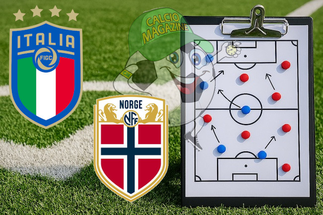 italia norvegia analisi tattica