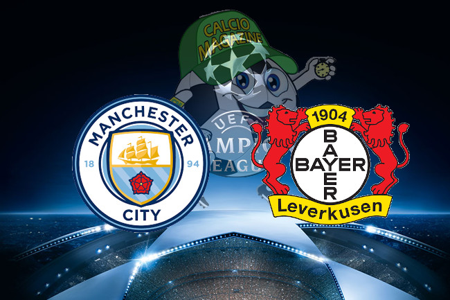 Manchester City Bayer Leverkusen cronaca diretta live risultato in tempo reale