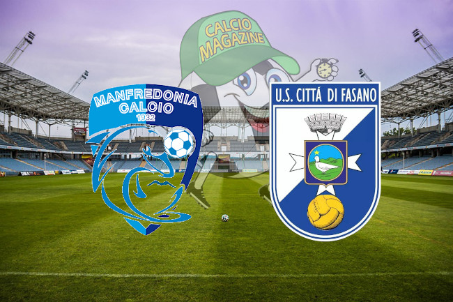 Manfredonia Città di Fasano cronaca diretta live e risultato in tempo reale