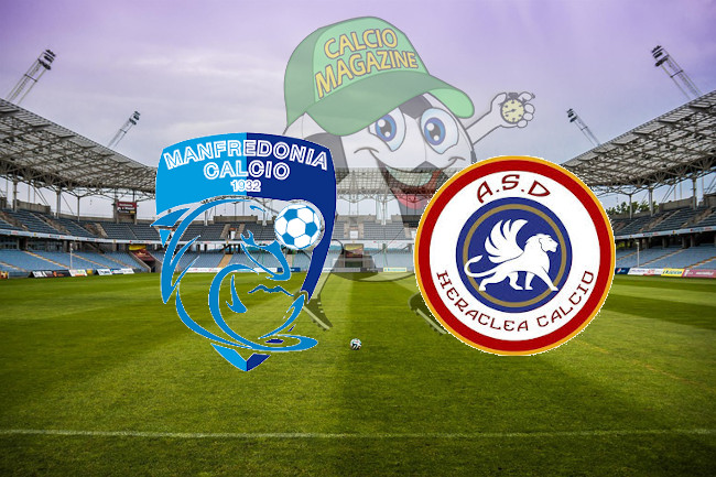Manfredonia Heraclea cronaca diretta live risultato in tempo reale