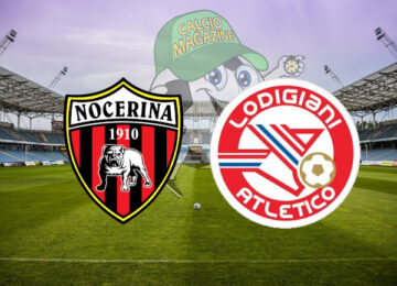 Nocerina Atletico Lodigiani cronaca diretta live risultato in tempo reale