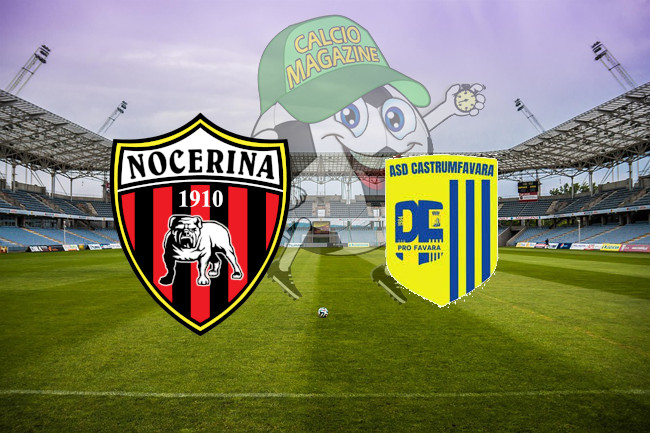 Nocerina Castrumfavara cronaca diretta live risultato in tempo reale