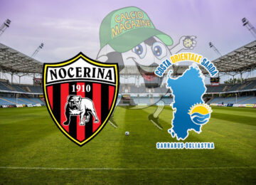Nocerina Sarrabus Ogliastra cronaca diretta live risultato in tempo reale