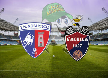 Notaresco L'Aquila cronaca diretta live risultato in tempo reale