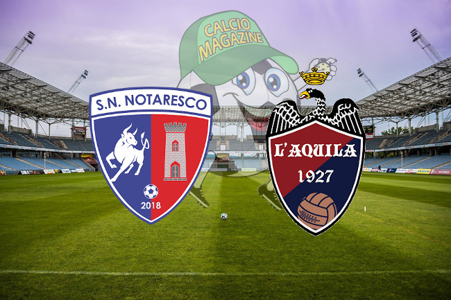 Notaresco L'Aquila cronaca diretta live risultato in tempo reale