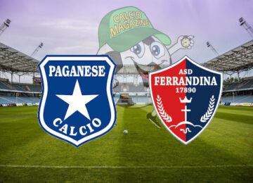 Paganese Ferrandina cronaca diretta live risultato in tempo reale