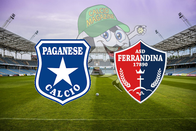 Paganese Ferrandina cronaca diretta live risultato in tempo reale