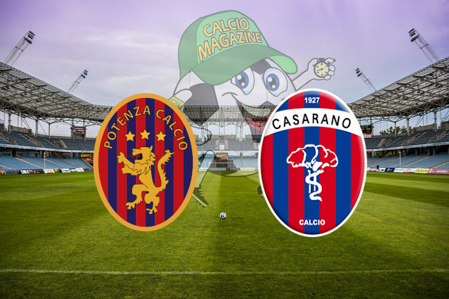 Potenza Casarano cronaca diretta live risultato in tempo reale