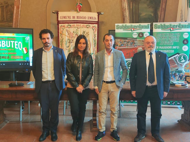 presentazione subbuteo reggio emilia 2025