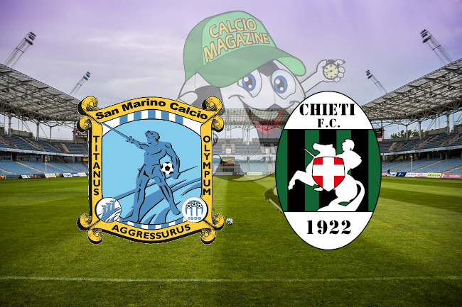 San Marino Calcio Chieti cronaca diretta live risultato tempo reale