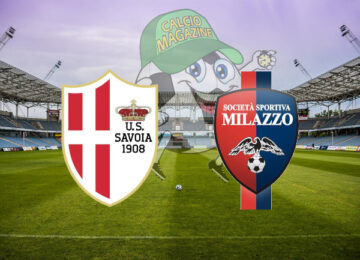 Savoia Milazzo cronaca diretta live risultato in tempo reale