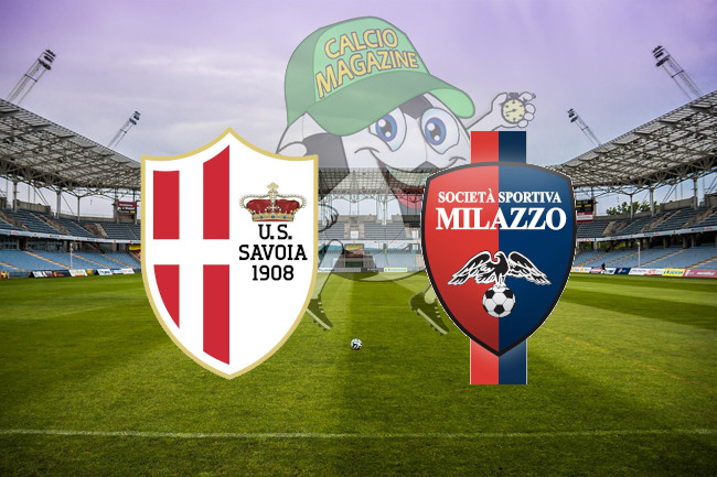 Savoia Milazzo cronaca diretta live risultato in tempo reale