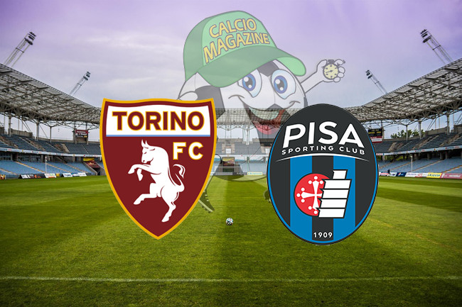 Torino Pisa cronaca diretta live risultato tempo reale