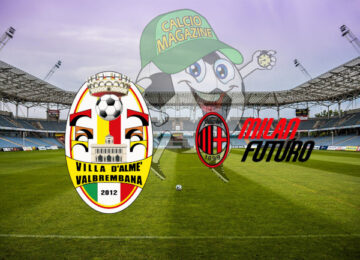 Villa Valle Milan Futuro cronaca diretta live risultato in tempo reale