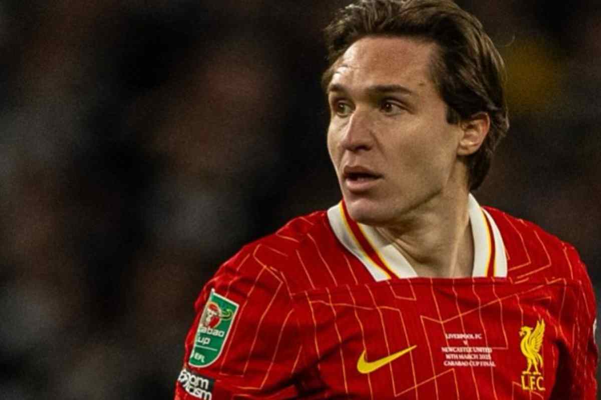 Federico Chiesa in primo piano